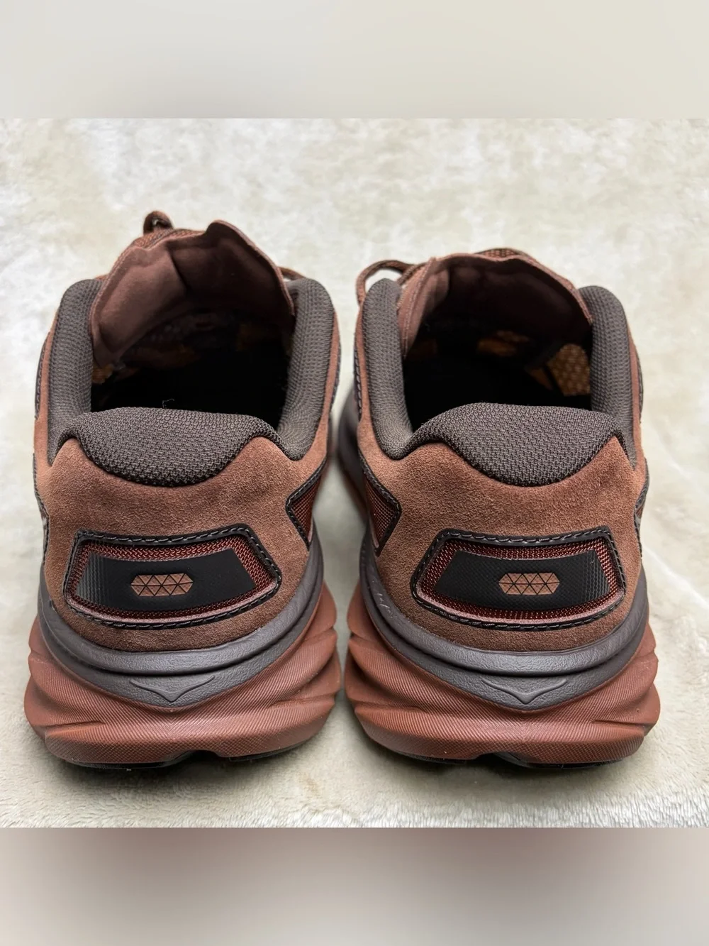 HOKA Clifton L One 9 Brown Iron Men's 9.5 Women's 10.5 Running Shoes 1173333-MCS